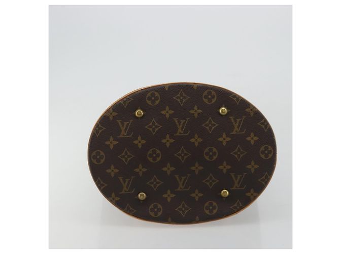LOUIS VUITTON Borsa a Spalla Monogram Bucket GM M42236 LV Auth hk3397 Monogramma - vista 5
