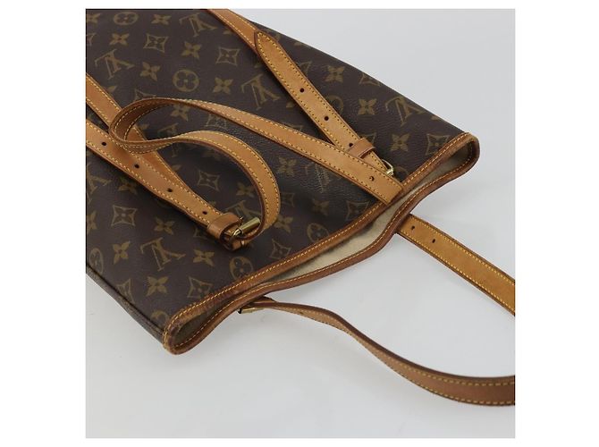 LOUIS VUITTON Borsa a Spalla Monogram Bucket GM M42236 LV Auth hk3397 Monogramma - vista 6