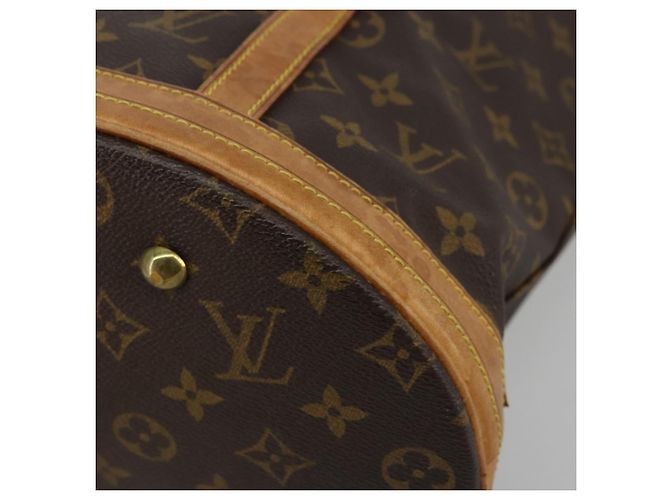 LOUIS VUITTON Borsa a Spalla Monogram Bucket GM M42236 LV Auth hk3397 Monogramma - vista 9