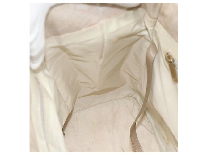 CHANEL Nuova Borsa Tote da Viaggio Nylon Rosa Oro CC Auth BA12073A D'oro - vista 19
