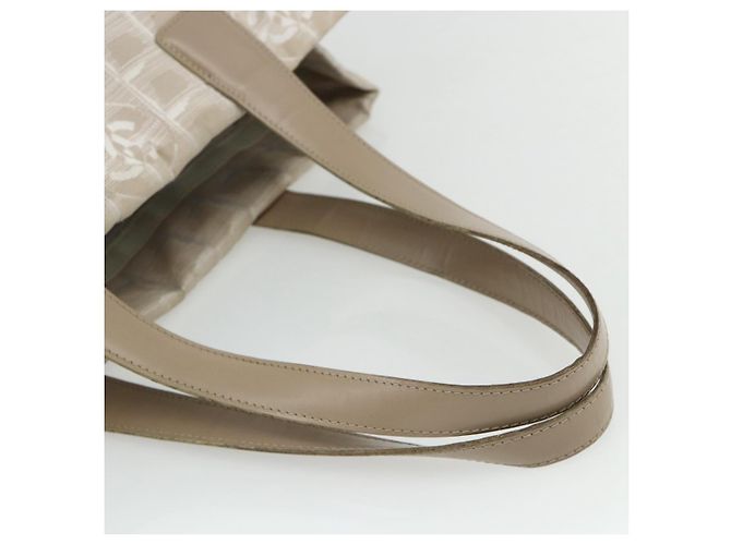 CHANEL Nuova Borsa Tote da Viaggio Nylon Rosa Oro CC Auth BA12073A D'oro - vista 7