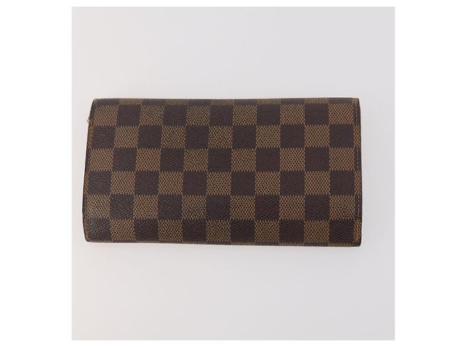 LOUIS VUITTON Damier Ebene Langbörse 2 Set LV Auth BA12175 - Ansicht 11