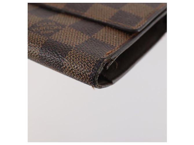 LOUIS VUITTON Damier Ebene Langbörse 2 Set LV Auth BA12175 - Ansicht 15