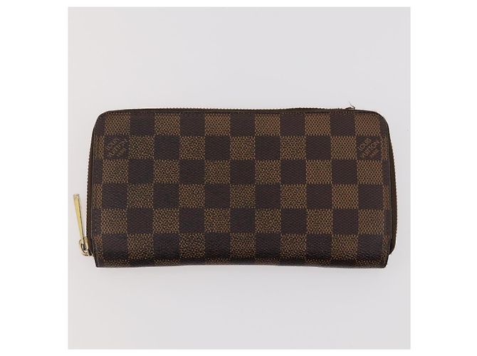 LOUIS VUITTON Damier Ebene Langbörse 2 Set LV Auth BA12175 - Ansicht 2