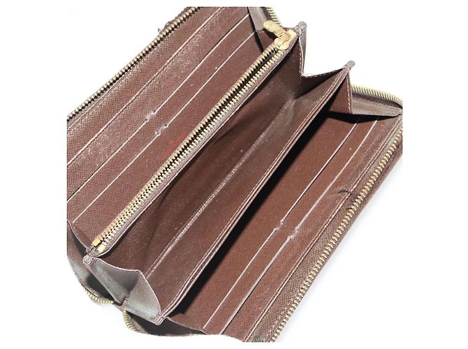 LOUIS VUITTON Damier Ebene Langbörse 2 Set LV Auth BA12175 - Ansicht 8
