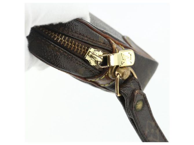 LOUIS VUITTON Clutch Marly Dragonne PM Monogram M51827 LV Auth ti3868 Monogramma - vista 10