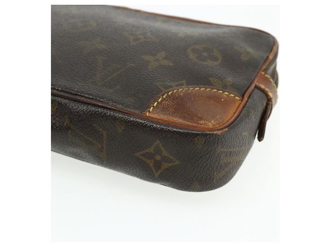 LOUIS VUITTON Clutch Marly Dragonne PM Monogram M51827 LV Auth ti3868 Monogramma - vista 14