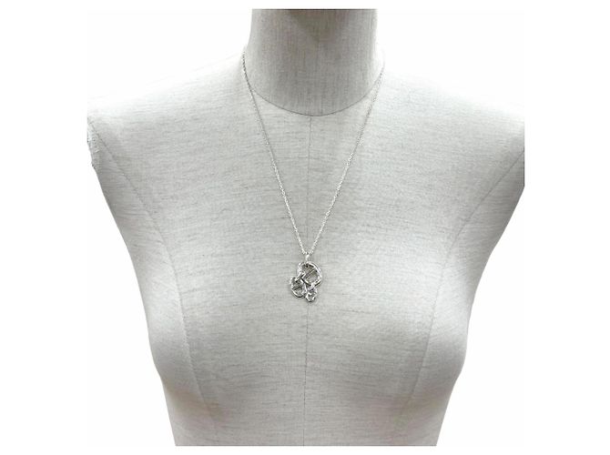 Hermès Collar Hermes Chaine d'Ancre Enchainée PM Plata - vista 3