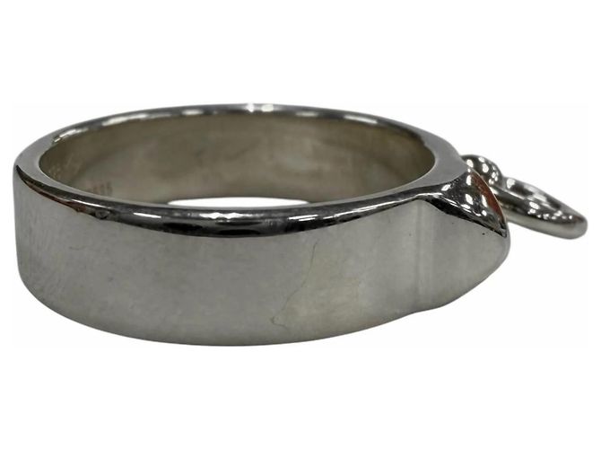 Ring Anello Collier de Chien PM di Hermès Argento - vista 6