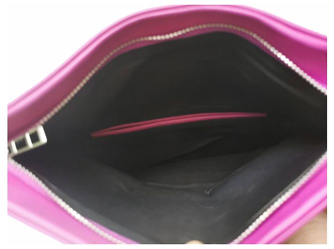 Clutch Rock Eternal Zadig & Voltaire pelle fucsia Fuschia - vista 10