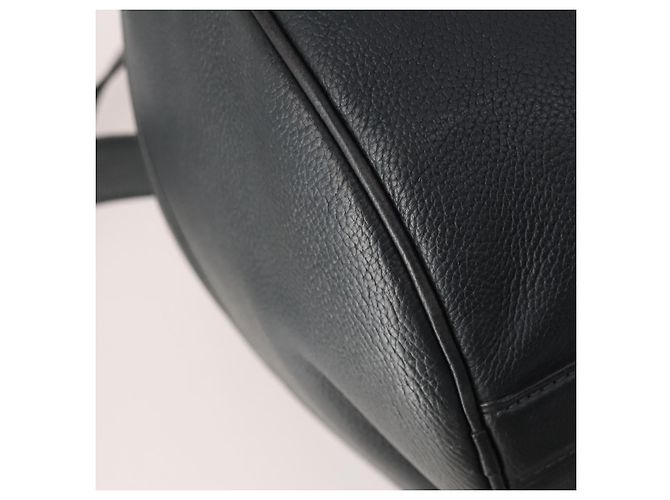 Borsa Boston LOUIS VUITTON in pelle Taurillon Clemence 2 in 1 Nera LV Auth bs34310 Nero - vista 18