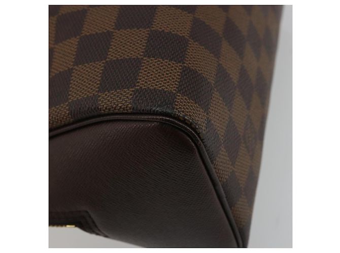 LOUIS VUITTON Bolso de Mano Triana Damier Ebene N51155 LV Auth ka3976 - vista 16