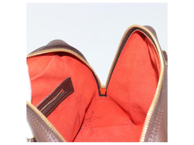 LOUIS VUITTON Bolso de Mano Triana Damier Ebene N51155 LV Auth ka3976 - vista 18