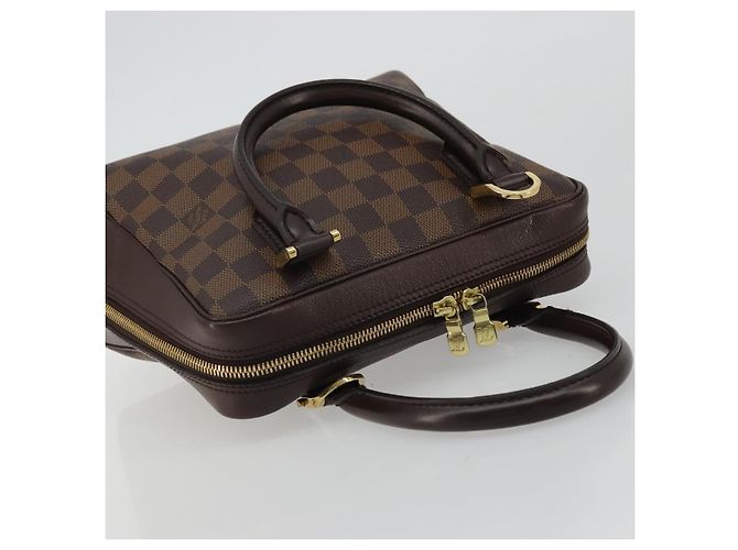 LOUIS VUITTON Bolso de Mano Triana Damier Ebene N51155 LV Auth ka3976 - vista 6