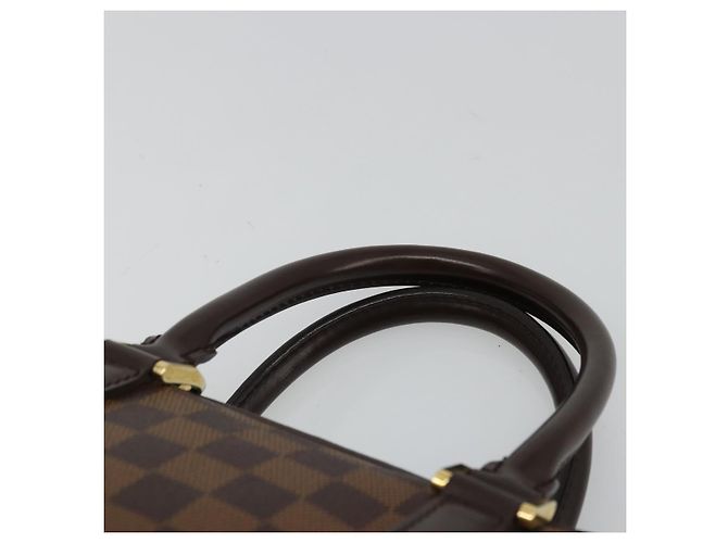 LOUIS VUITTON Bolso de Mano Triana Damier Ebene N51155 LV Auth ka3976 - vista 8
