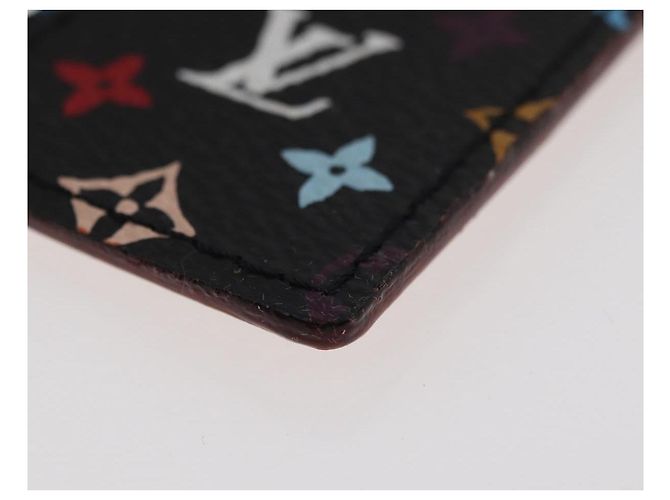 LOUIS VUITTON Marcador de Página Kadu Multicolor Preto M99197 LV Auth 176093A - vista 14