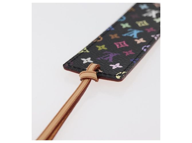 LOUIS VUITTON Marcador de Página Kadu Multicolor Preto M99197 LV Auth 176093A - vista 5
