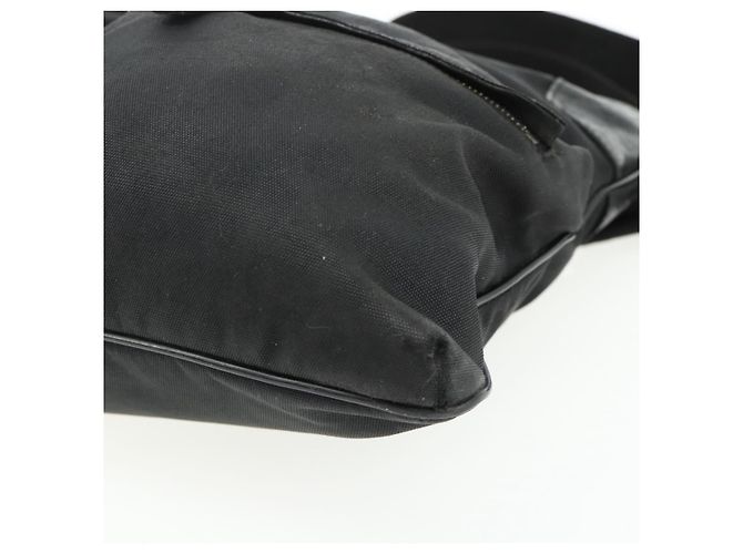 Borsa a Spalla GUCCI in Tela Nera Argento 169937 Auth kk663 Nero - vista 14