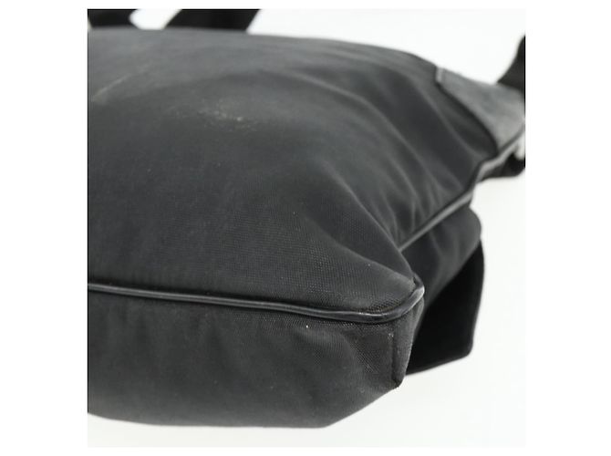 Borsa a Spalla GUCCI in Tela Nera Argento 169937 Auth kk663 Nero - vista 16