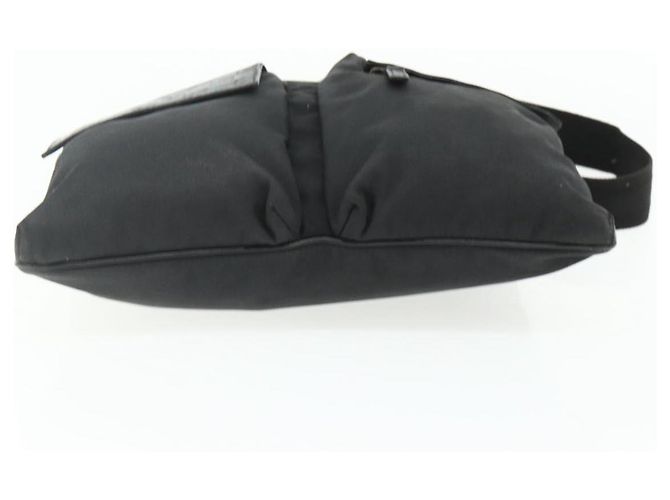 Borsa a Spalla GUCCI in Tela Nera Argento 169937 Auth kk663 Nero - vista 5