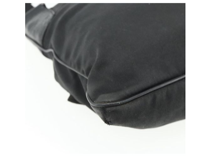 Borsa a Spalla GUCCI in Tela Nera Argento 169937 Auth kk663 Nero - vista 9