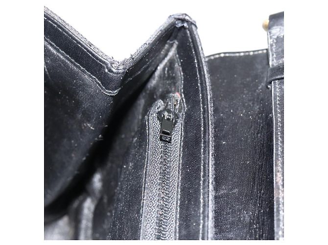 Borsa a Spalla GG Canvas Gucci Nera Oro Auth YKZ1114 Nero D'oro - vista 20