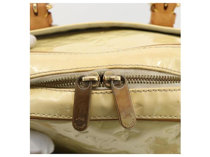 LOUIS VUITTON Borsa a Mano Summit Drive Monogram Vernis Perle M93514 LV Auth 175967 - vista 10