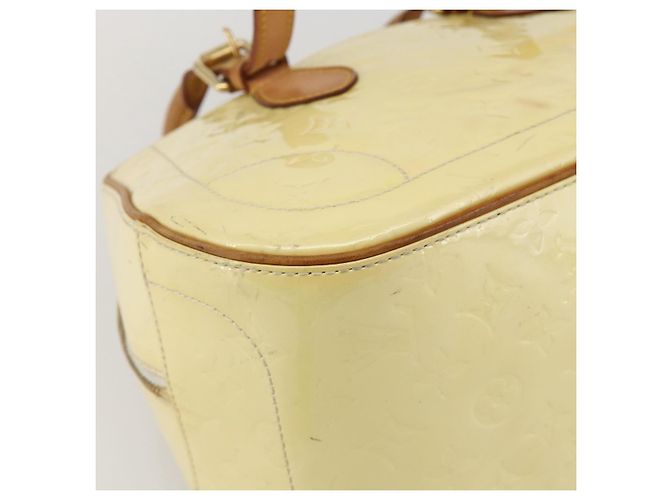 LOUIS VUITTON Borsa a Mano Summit Drive Monogram Vernis Perle M93514 LV Auth 175967 - vista 14