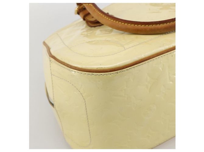 LOUIS VUITTON Borsa a Mano Summit Drive Monogram Vernis Perle M93514 LV Auth 175967 - vista 16
