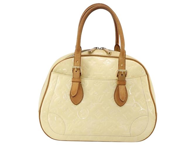 LOUIS VUITTON Borsa a Mano Summit Drive Monogram Vernis Perle M93514 LV Auth 175967 - vista 2