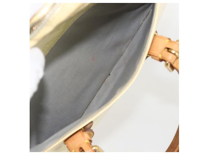 LOUIS VUITTON Borsa a Mano Summit Drive Monogram Vernis Perle M93514 LV Auth 175967 - vista 21