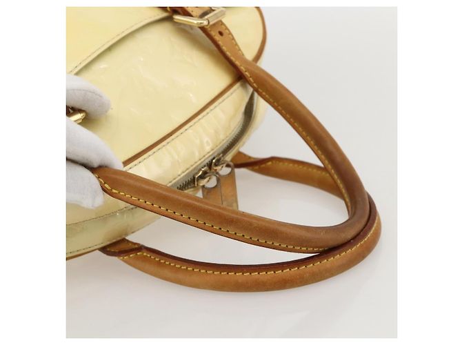 LOUIS VUITTON Borsa a Mano Summit Drive Monogram Vernis Perle M93514 LV Auth 175967 - vista 7
