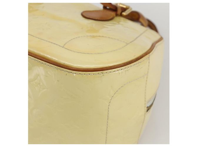 LOUIS VUITTON Borsa a Mano Summit Drive Monogram Vernis Perle M93514 LV Auth 175967 - vista 9