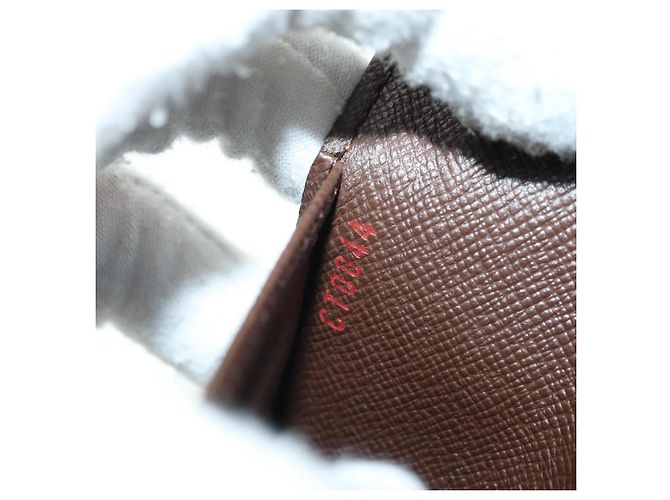LOUIS VUITTON Langer Geldbeutel Kreditkartenetui Damier Ebene N60825 Auth am11341V - Ansicht 11