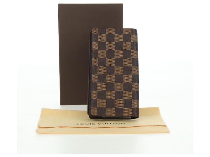 LOUIS VUITTON Langer Geldbeutel Kreditkartenetui Damier Ebene N60825 Auth am11341V - Ansicht 12