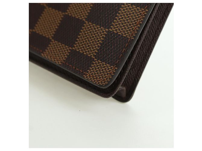 LOUIS VUITTON Langer Geldbeutel Kreditkartenetui Damier Ebene N60825 Auth am11341V - Ansicht 14