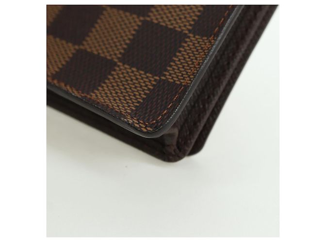 LOUIS VUITTON Langer Geldbeutel Kreditkartenetui Damier Ebene N60825 Auth am11341V - Ansicht 16