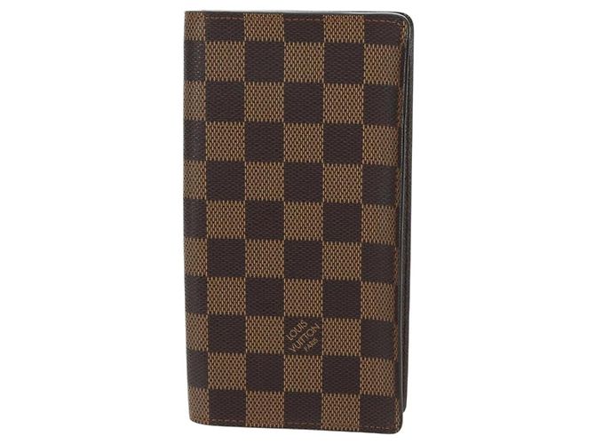 LOUIS VUITTON Langer Geldbeutel Kreditkartenetui Damier Ebene N60825 Auth am11341V - Ansicht 2