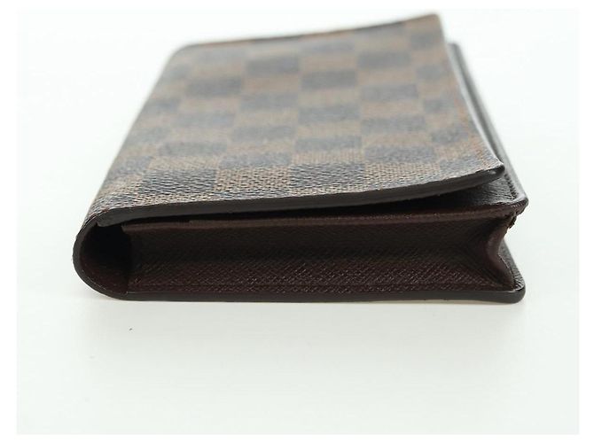LOUIS VUITTON Langer Geldbeutel Kreditkartenetui Damier Ebene N60825 Auth am11341V - Ansicht 3