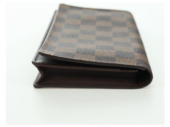 LOUIS VUITTON Langer Geldbeutel Kreditkartenetui Damier Ebene N60825 Auth am11341V - Ansicht 4