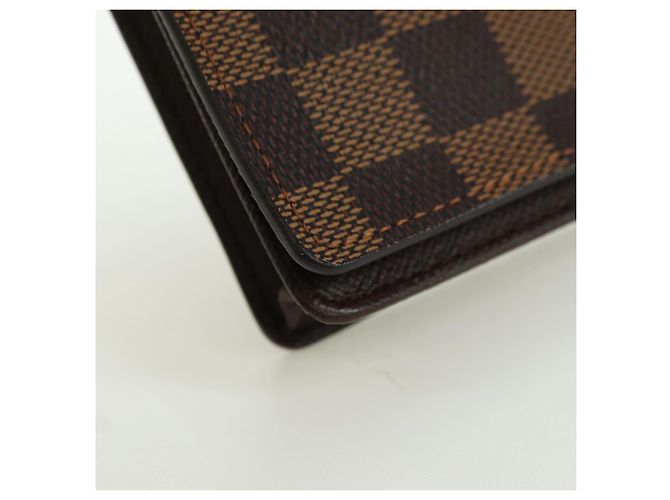 LOUIS VUITTON Langer Geldbeutel Kreditkartenetui Damier Ebene N60825 Auth am11341V - Ansicht 7