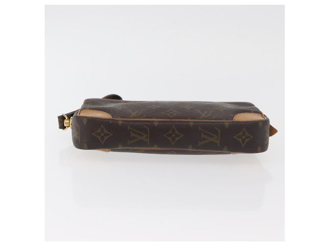 LOUIS VUITTON Pochette Marly Dragonne PM Monogramma M51827 LV Auth BA12140 - vista 5