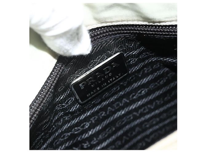 PRADA Borsa a mano in nylon blu baby chiaro Auth ti3873 Blu chiaro - vista 10