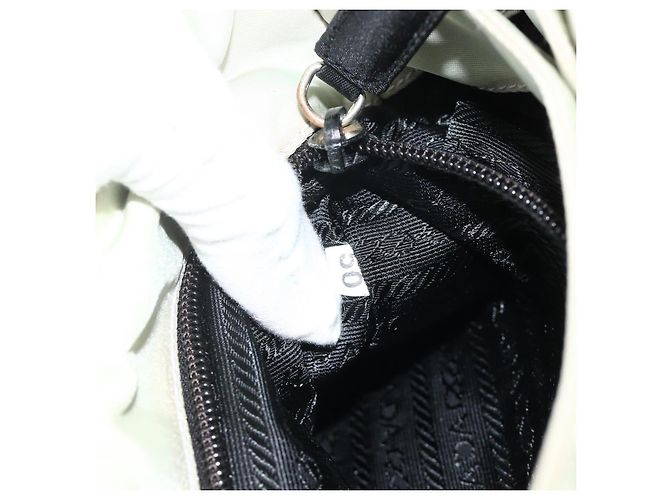 PRADA Borsa a mano in nylon blu baby chiaro Auth ti3873 Blu chiaro - vista 12
