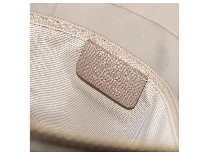 Borsa a mano Vala Ribbon in nylon rosa e oro Auth di Salvatore Ferragamo ka3946 - vista 12