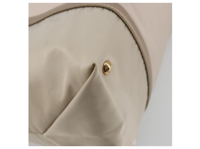 Borsa a mano Vala Ribbon in nylon rosa e oro Auth di Salvatore Ferragamo ka3946 - vista 16