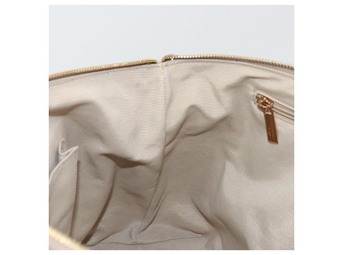 Borsa a mano Vala Ribbon in nylon rosa e oro Auth di Salvatore Ferragamo ka3946 - vista 20