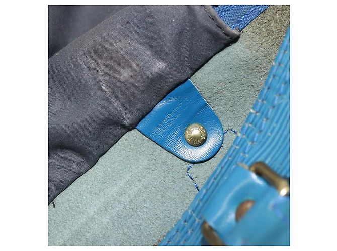 LOUIS VUITTON Borsa a Mano Epi Speedy 25 Blu Toledo M43015 LV Auth YKZ982 - vista 12