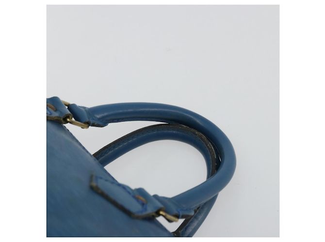 LOUIS VUITTON Borsa a Mano Epi Speedy 25 Blu Toledo M43015 LV Auth YKZ982 - vista 14