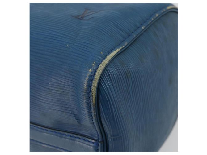 LOUIS VUITTON Borsa a Mano Epi Speedy 25 Blu Toledo M43015 LV Auth YKZ982 - vista 16